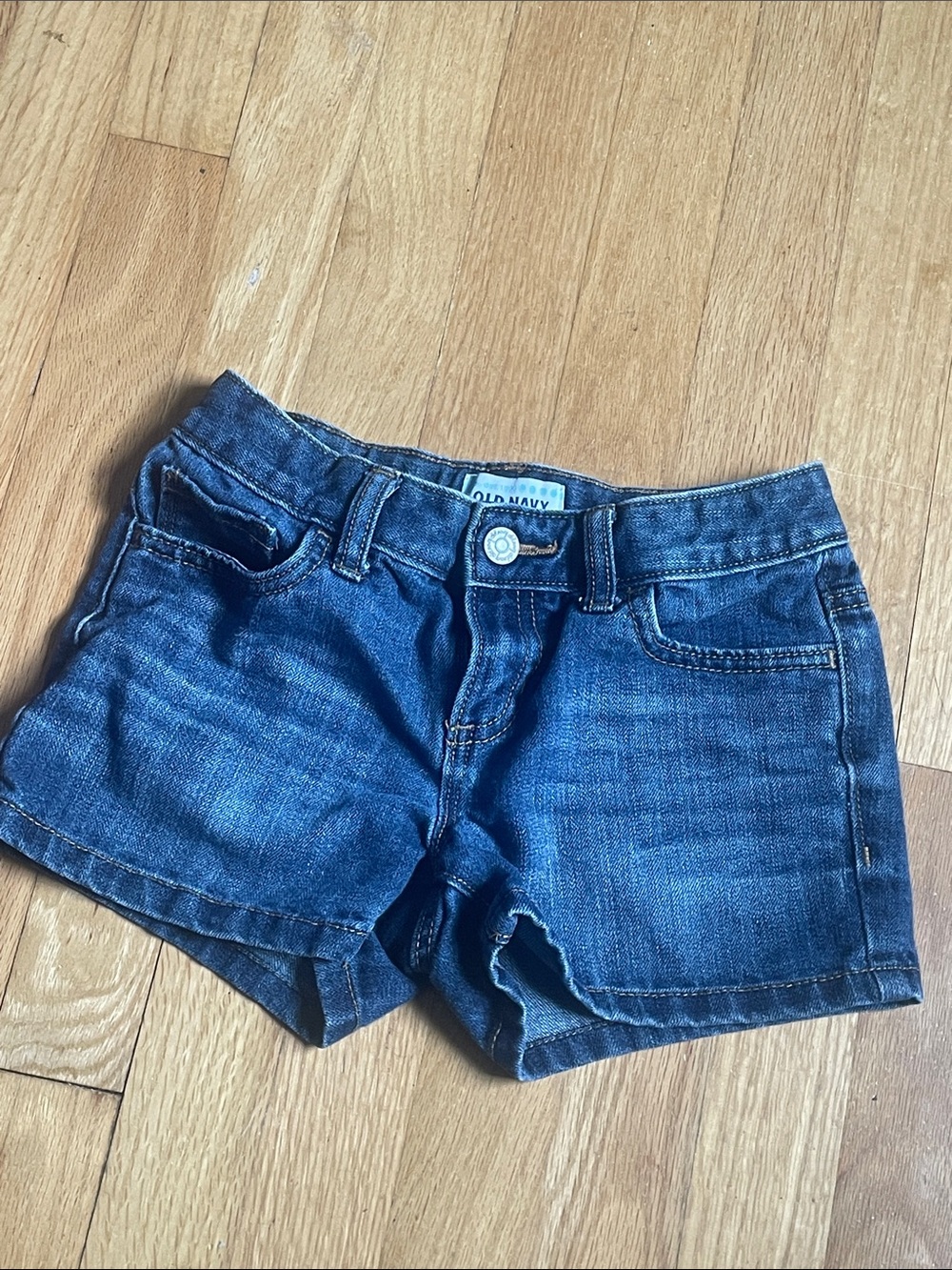 Old Navy Blue Denim  Shorts girls 8